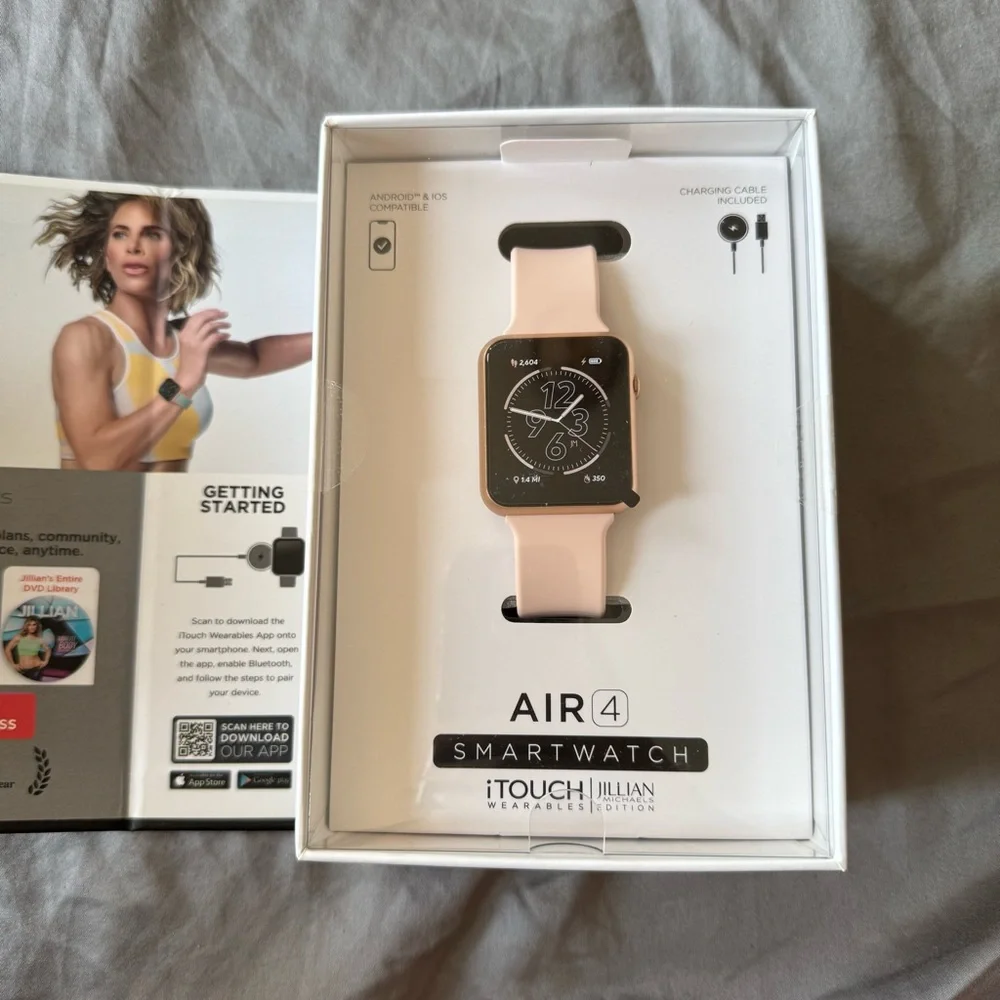 iTouch Wearables Air 4 Jillian Michaels Smartwatch - Brand New in box!